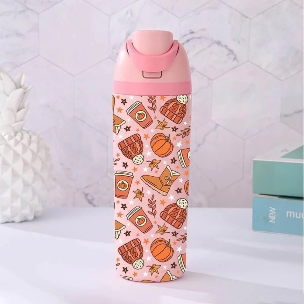 Fall Vibes Water Bottle